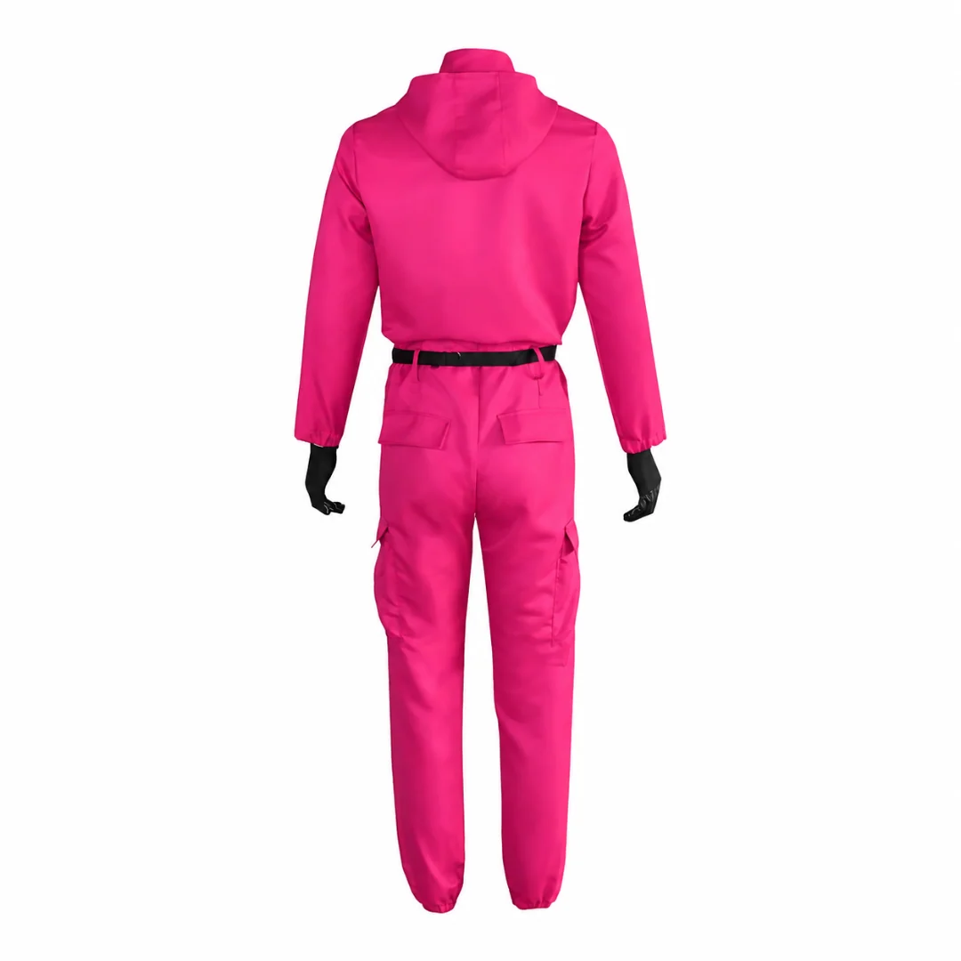Halloween Costumes Hooded Jumpsuit Mask Outfit Set - Image 3 Halloween Costumes Hooded Jumpsuit Mask Outfit Set - Image 3
