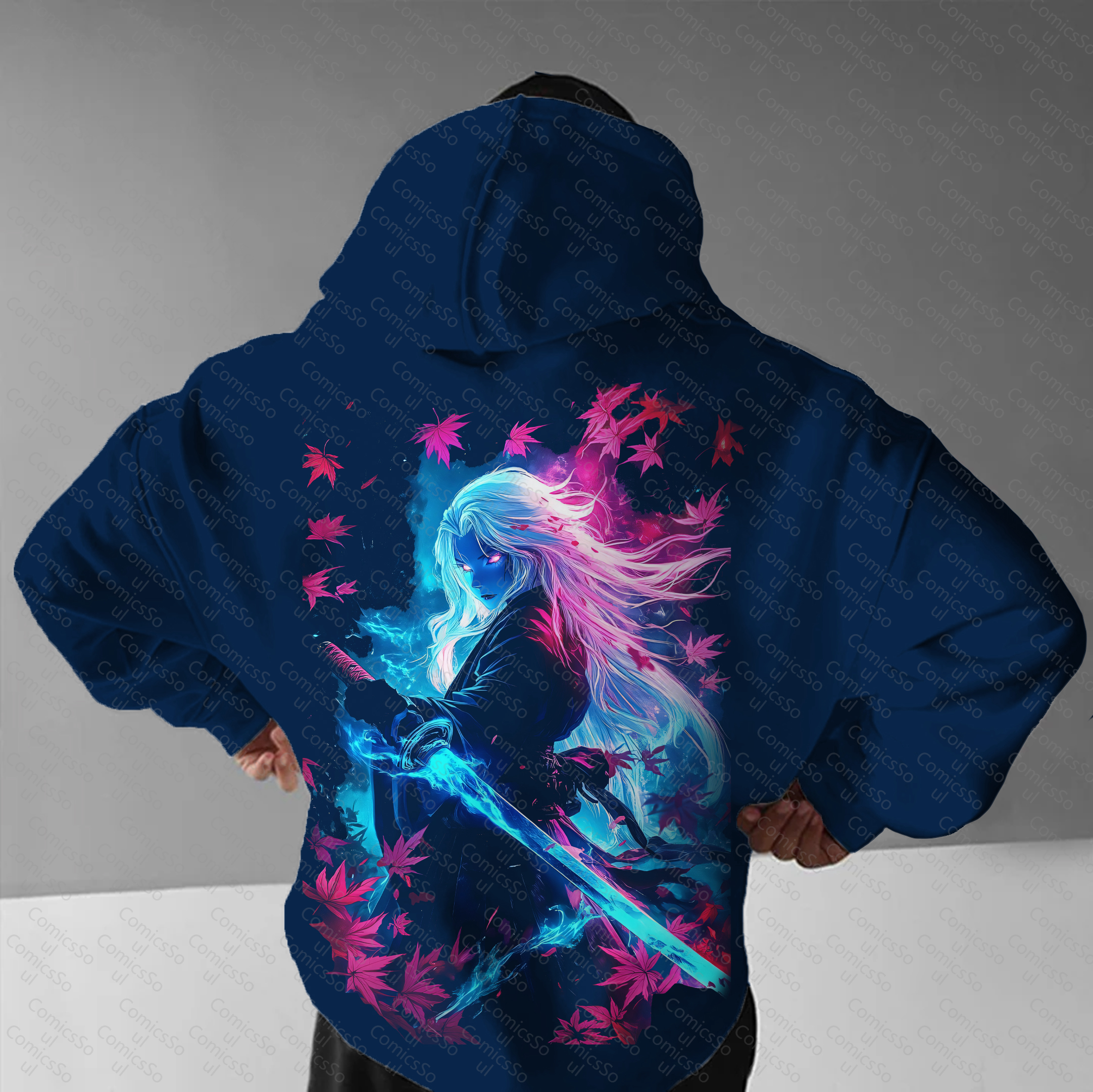 Unisex “ Comicssoul   ” Graphic Streetwear Vintage Hoodie