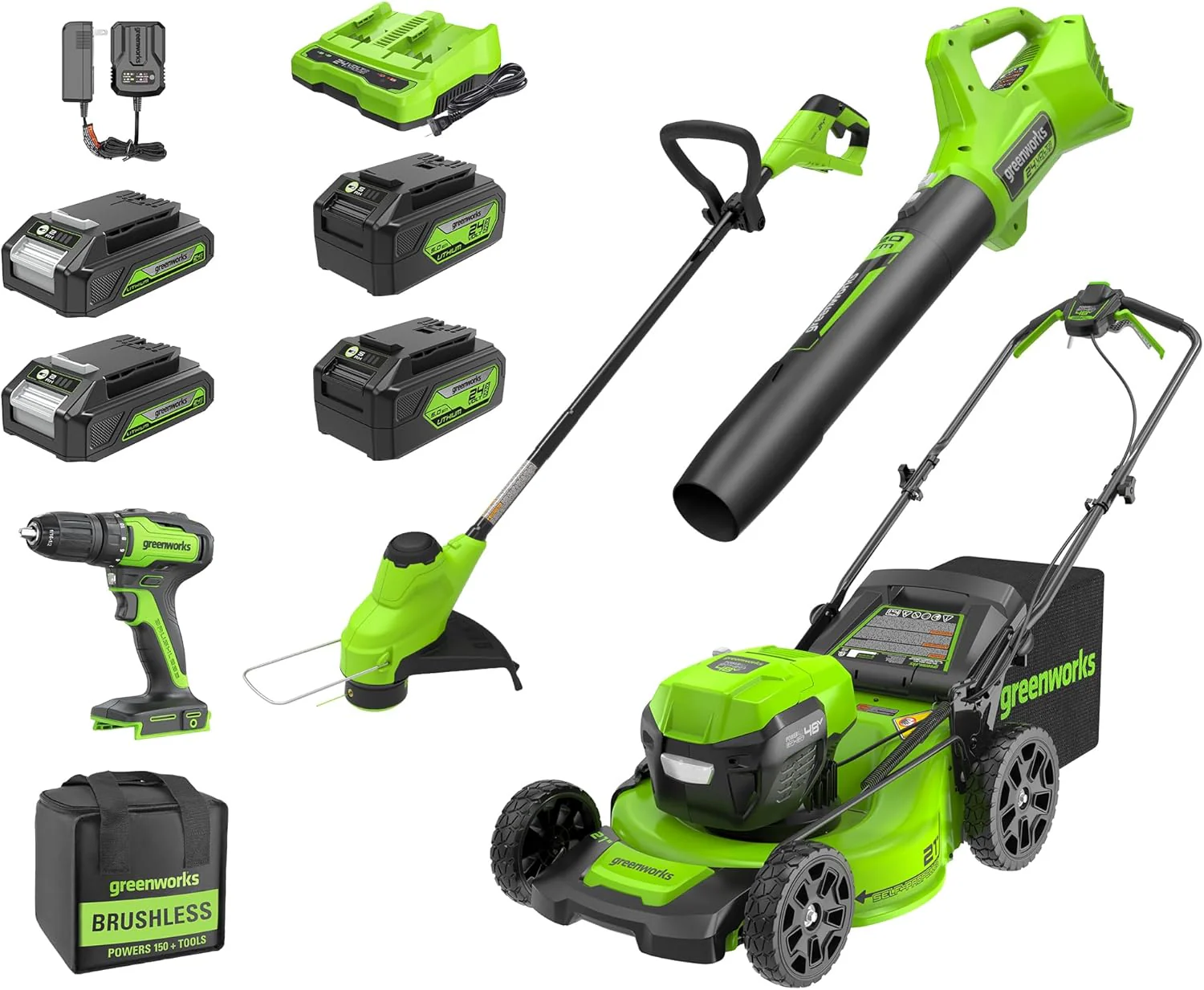 Greenworks 48V (24V x 2) 21