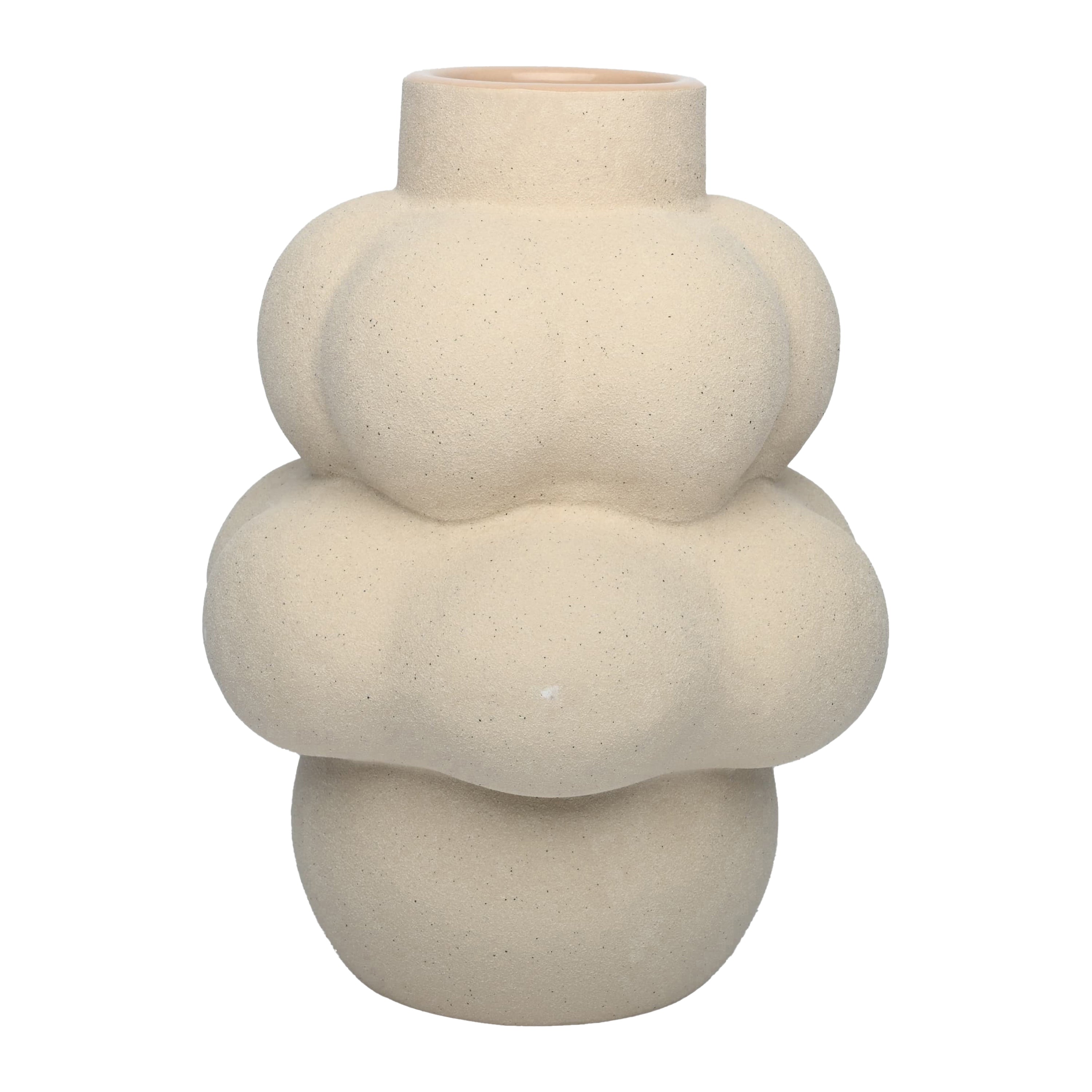 Blokker Poppi Vaas - Sandy Beige