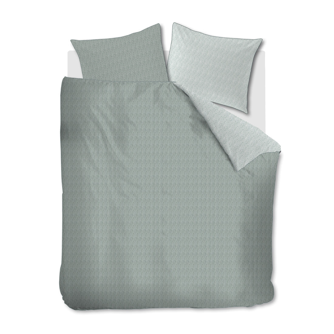 Riviera Maison - RM Twisted grey green 240x200 220 - Groen