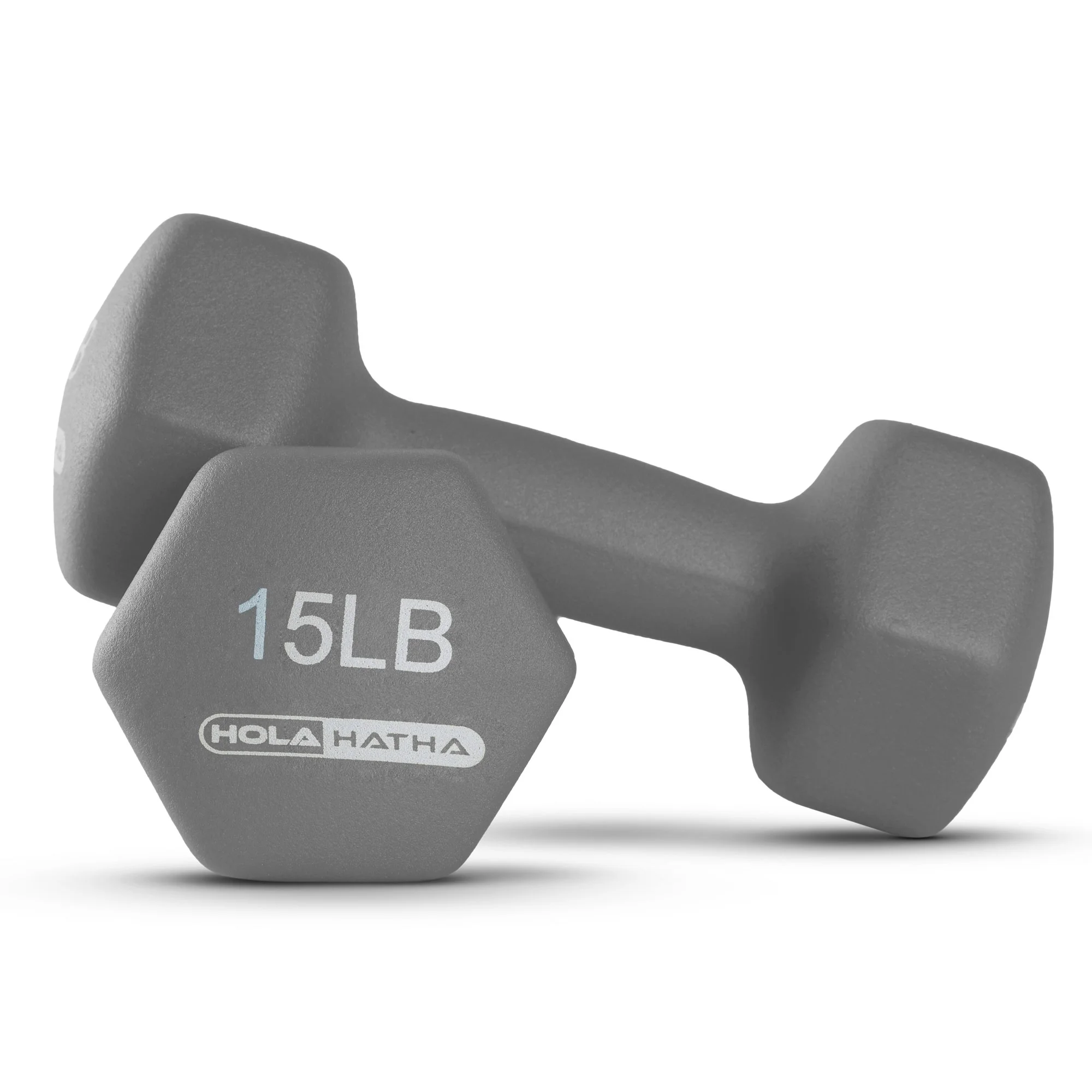 HolaHatha Neoprene Dumbbell Weight Set with Rack (Black), 112.5 lb - Image 40