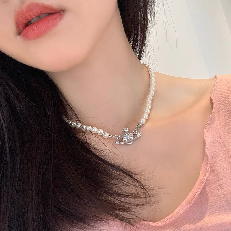 Vivienne Westwood Saturn Necklace - Original Replica Club