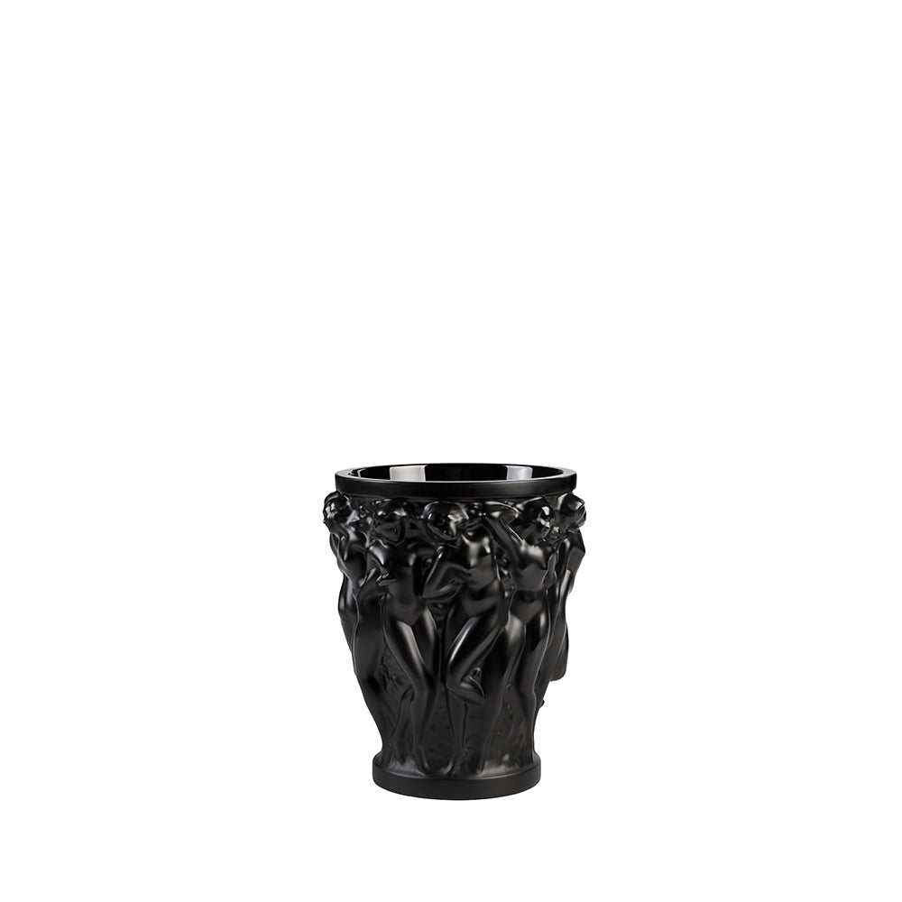 VASE BACCHANTES PETIT MODÈLE - CRISTAL NOIR