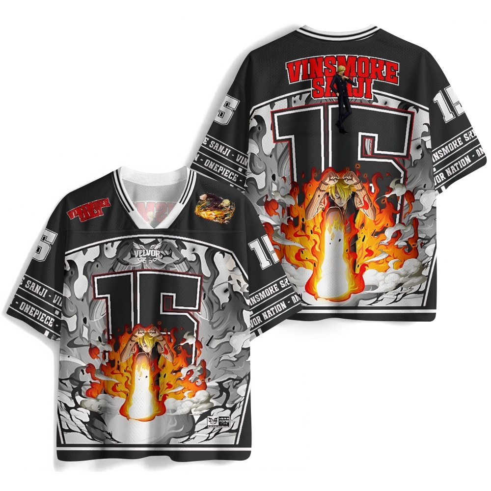 One Piece Anime Football Jersey