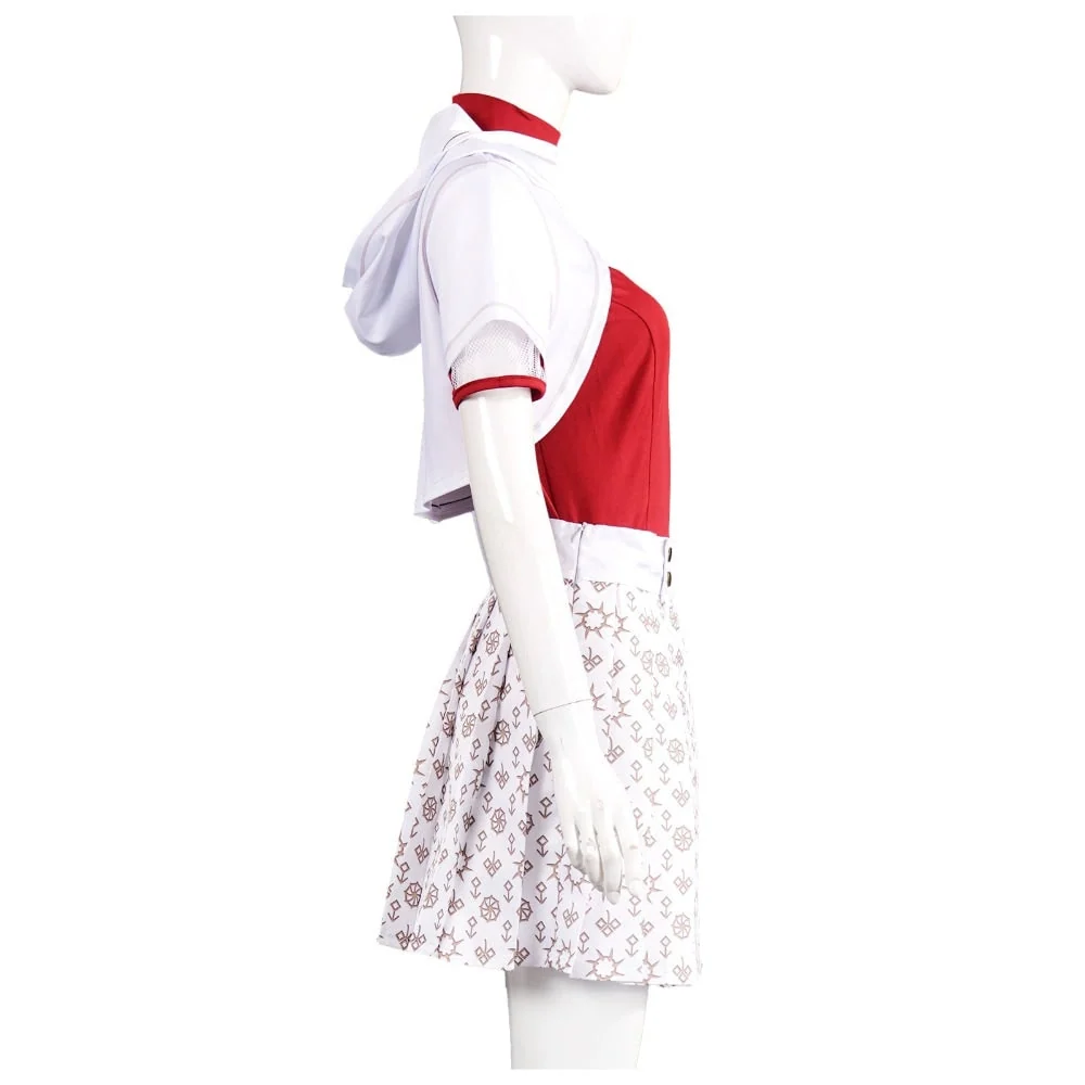 Halloween Costumes Vampire Dress Cosplay Outfit Set - Image 4 Halloween Costumes Vampire Dress Cosplay Outfit Set - Image 4
